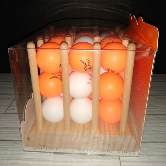 Bounce Battle Wood Edition Game Set/An Addictive Game Of Strategy Skill & Chance - Picture 4 of 9